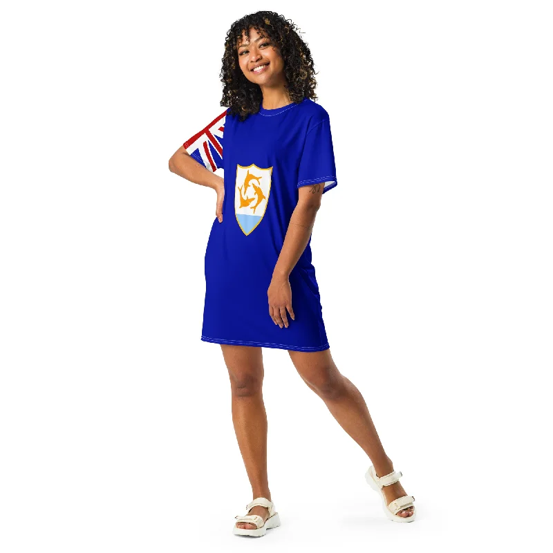 Price Break Anguilla Flag - T-shirt dress