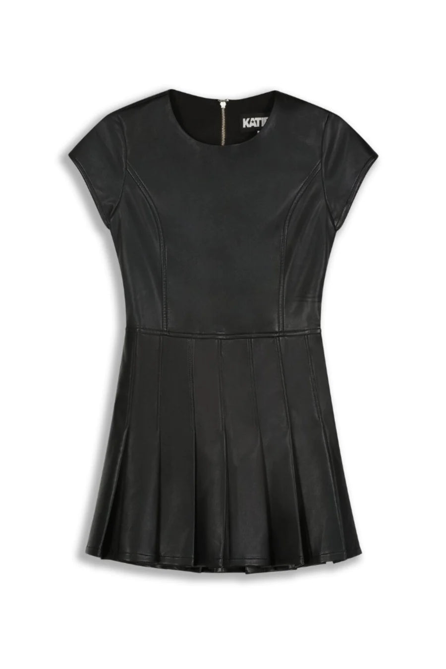 Final Clearance JUNIOR EDDIE VEGAN LEATHER DRESS