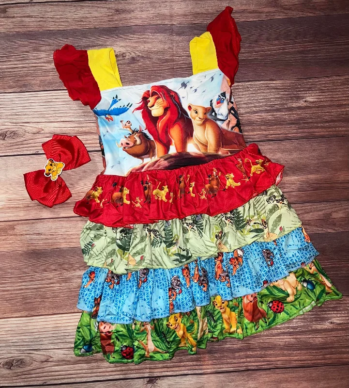 Fantastic Offers Lion King Dress and Bow