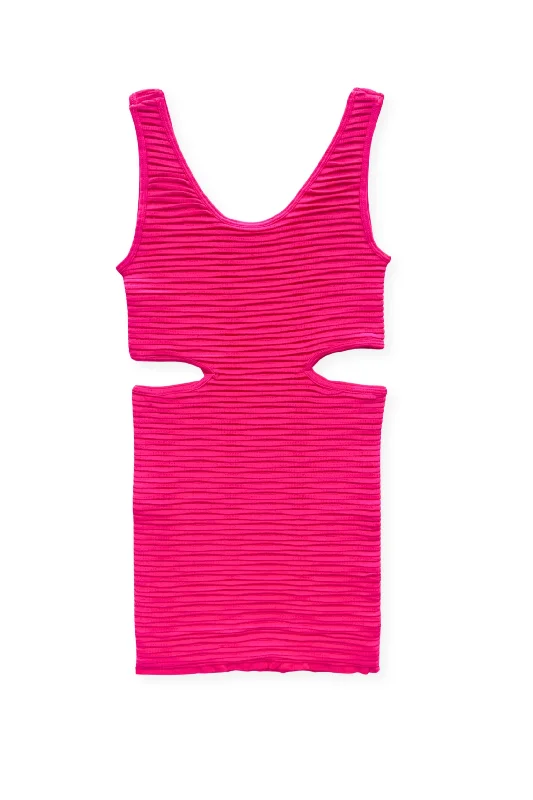 Discount Extravaganza JUNIOR SHAYLA CUTOUT DRESS