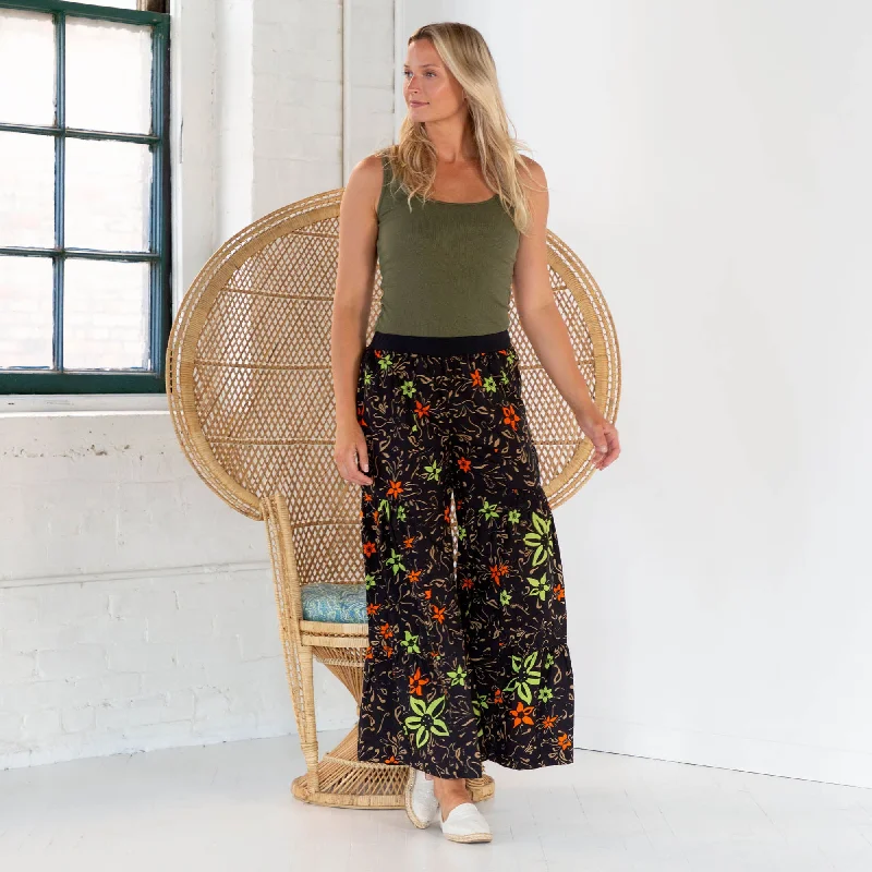 Quick Sale New stylesFloral Boho Bell Bottom Pants
