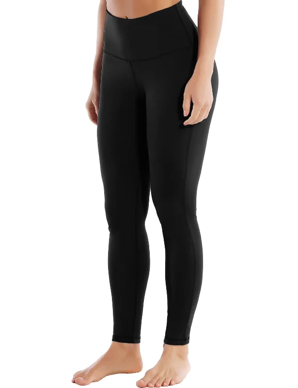 High Waist Side Line Pilates Pants black_Pilates