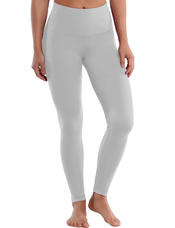 High Waist Gym Pants lightgray_Gym