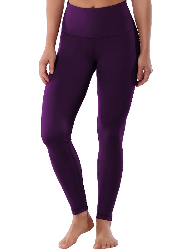 High Waist Pilates Pants plum_Pilates