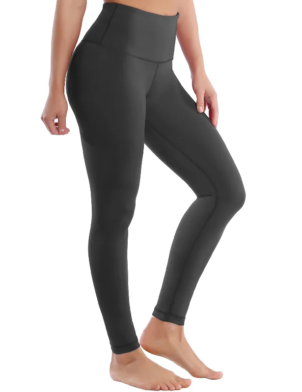 High Waist Yoga Pants shadowcharcoal_yoga