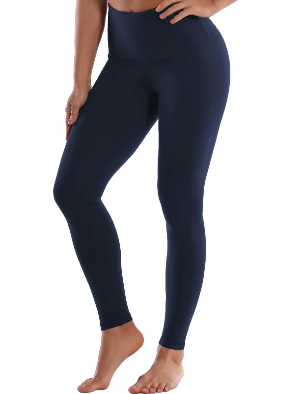 Members Only Unbeatable pricesSuper High Waist Plus Size Pants darknavy_Plus Size