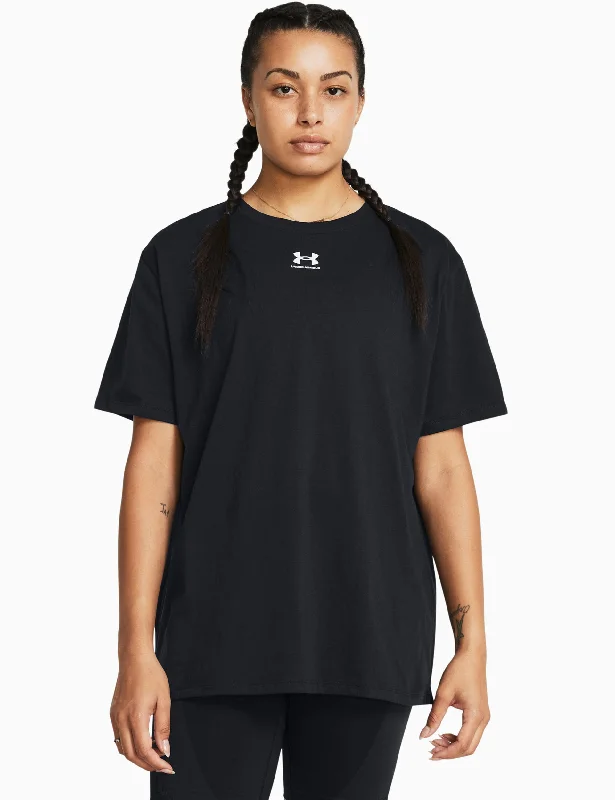 Campus Oversize Short Sleeve - Black/White