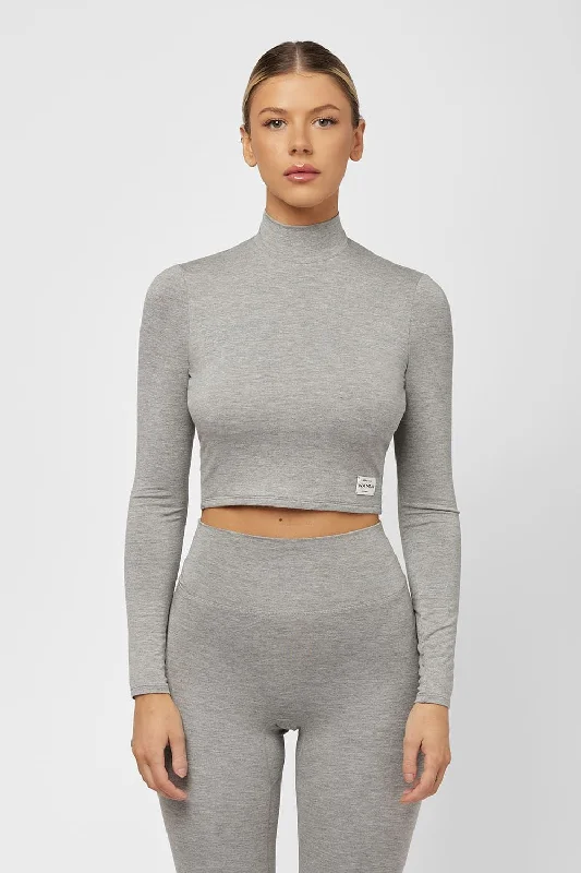 Body Bamboo™ Mock Long Sleeve