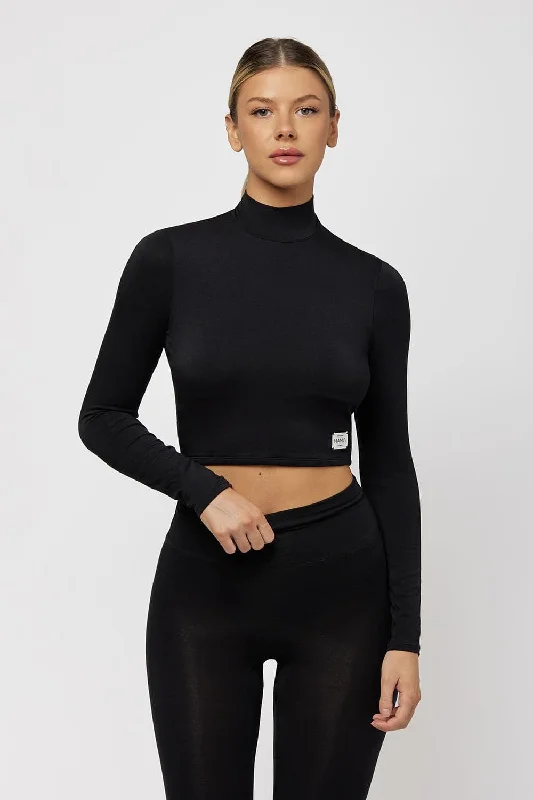 Body Bamboo™ Mock Long Sleeve