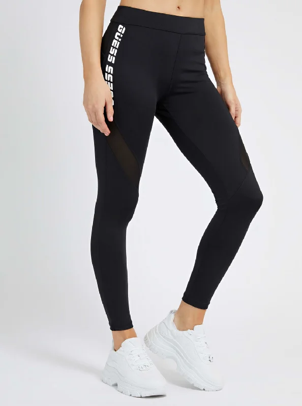 Eco Black Angelica Active Leggings