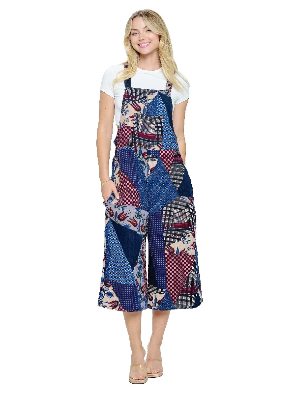 The Best Prices Travel essentialsOverall Midi Length Patchwork