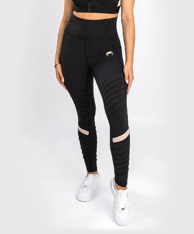 Venum Moto Leggings - For Women - Black/Sand