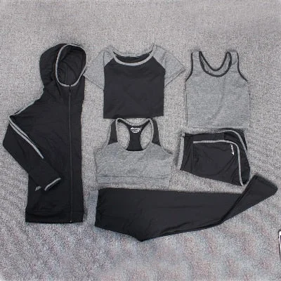 grey 6 piece