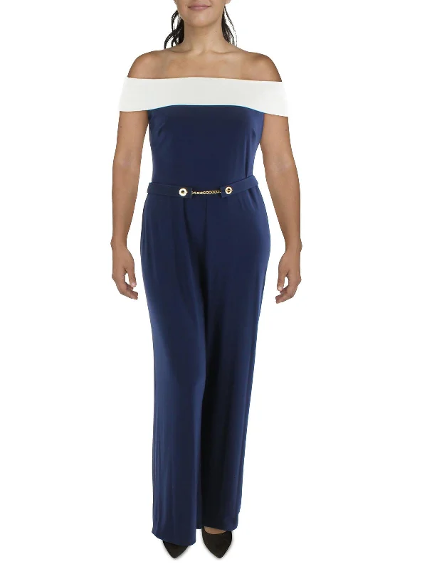 Sale Event Travel essentialsWomens Two Tone Wide Leg Jumpsuit