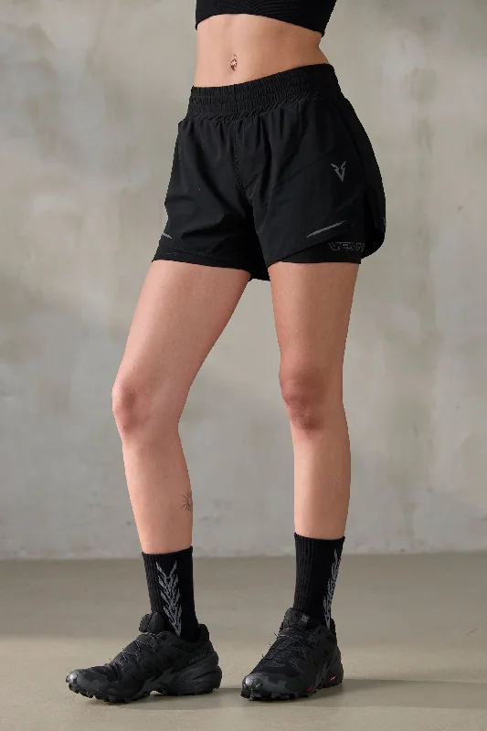 V_LYTE 3.5" 2-IN-1 SHORTS - Black